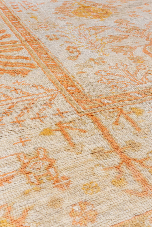 Vintage Oushak Area Rug (9' x 13')